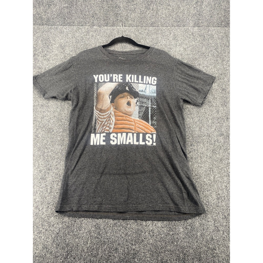 The Sandlot You're Killing Me Smalls Graphic T-Shirt Gray Mens Size S Movie Tee